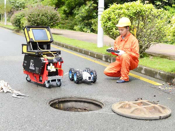西陵管道机器人检测